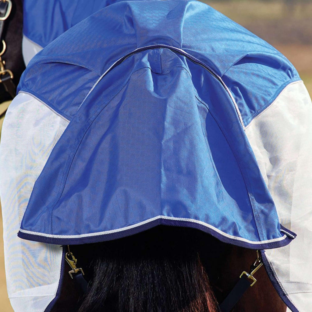 WeatherBeeta ComFiTec Duo Shield Deatch-A-Neck Blau/Silber/Navy