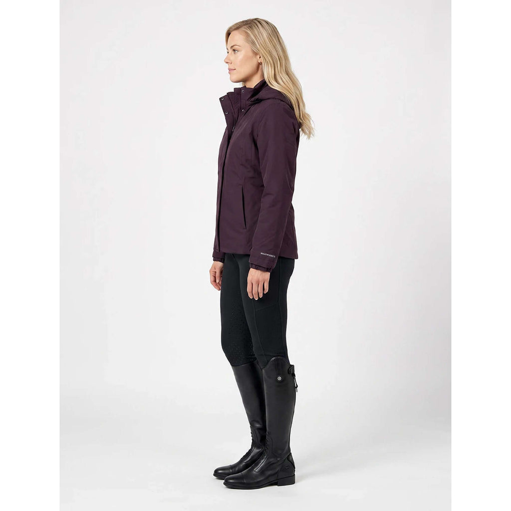 WeatherBeeta Jacke Protect Waterproof Insulated Blackberry