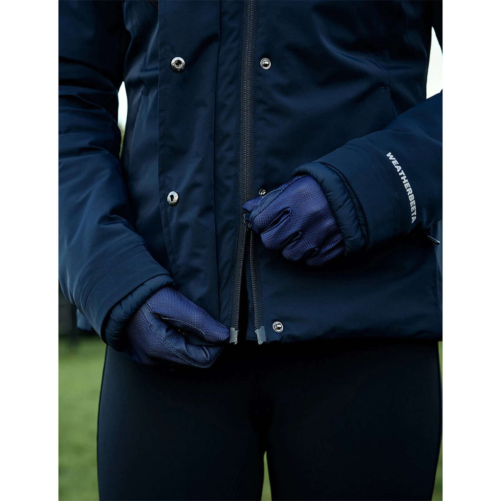 WeatherBeeta Jacke Protect Waterproof Insulated Navy