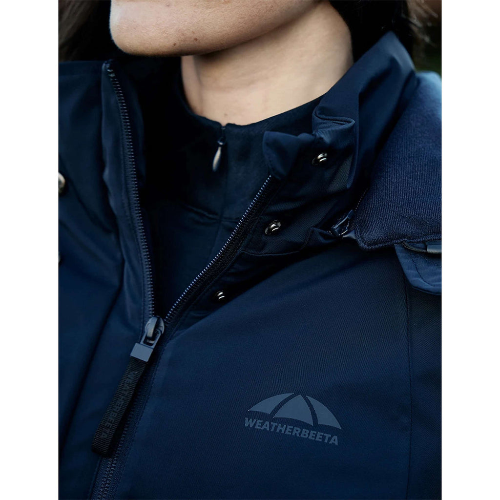 WeatherBeeta Jacke Protect Waterproof Insulated Navy