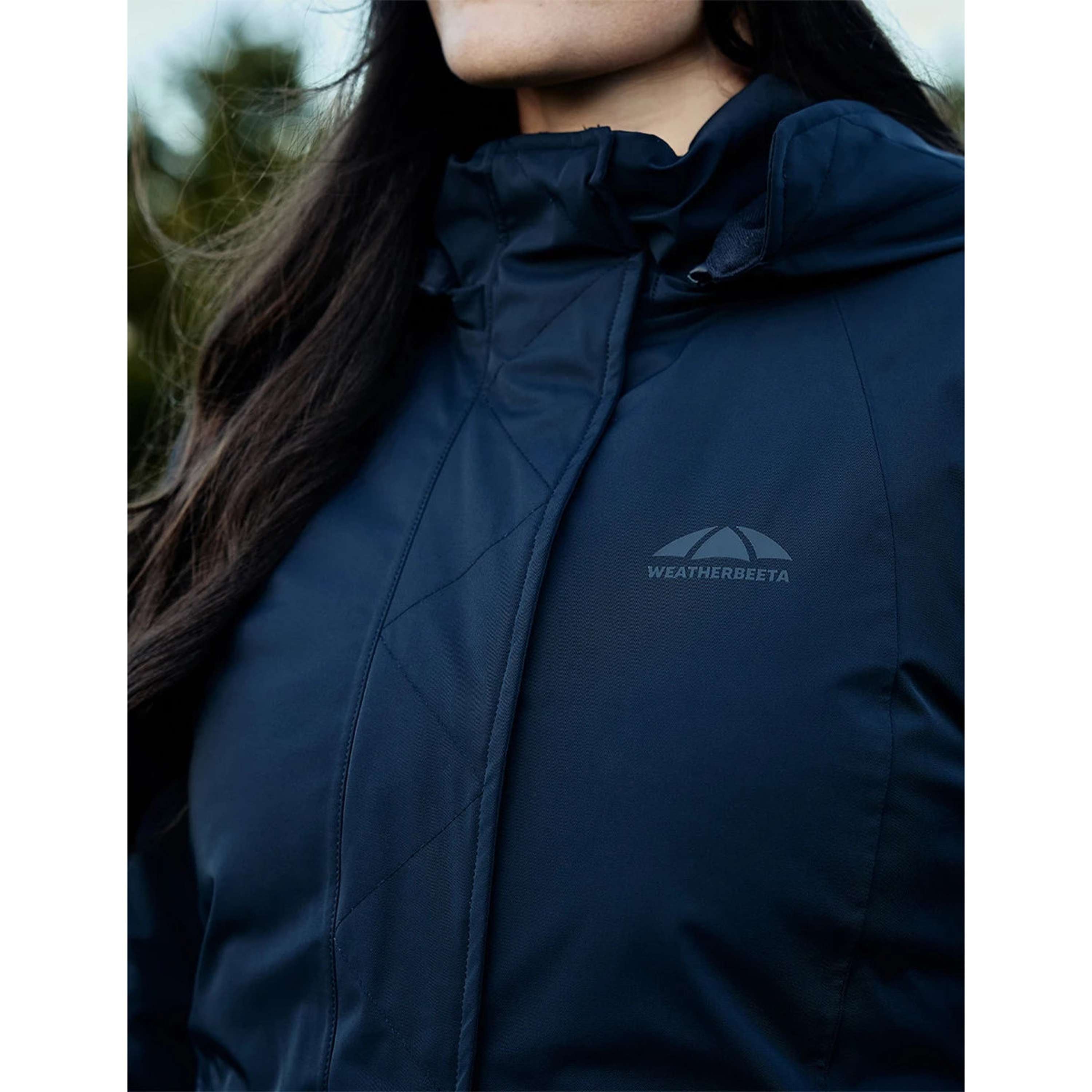 WeatherBeeta Jacke Protect Waterproof Insulated Navy