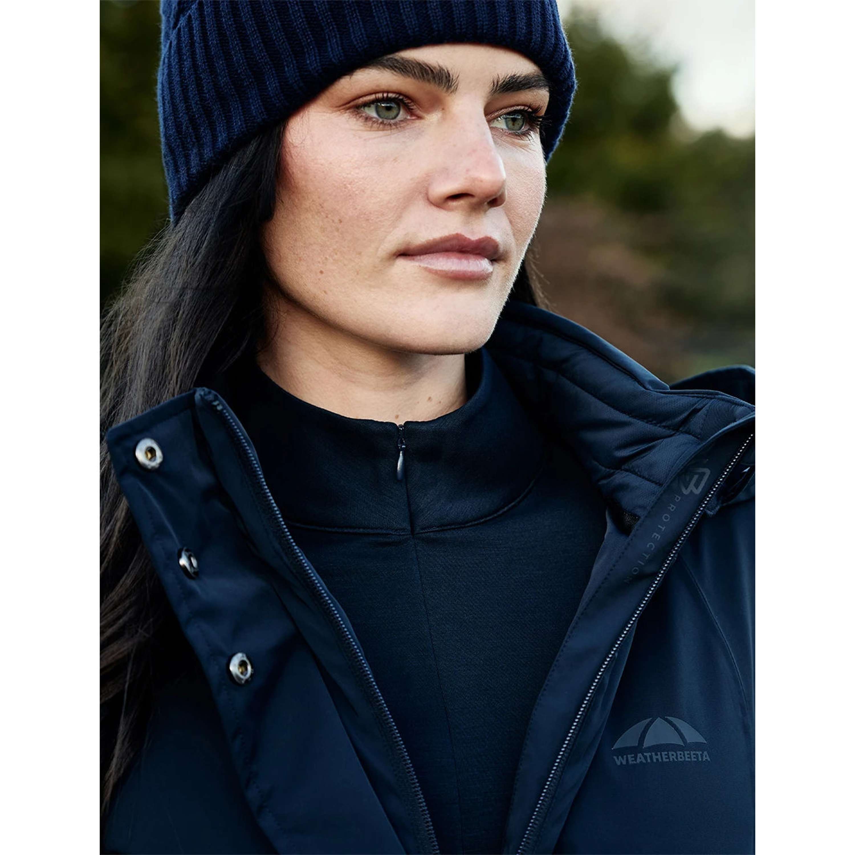 WeatherBeeta Jacke Protect Waterproof Insulated Navy