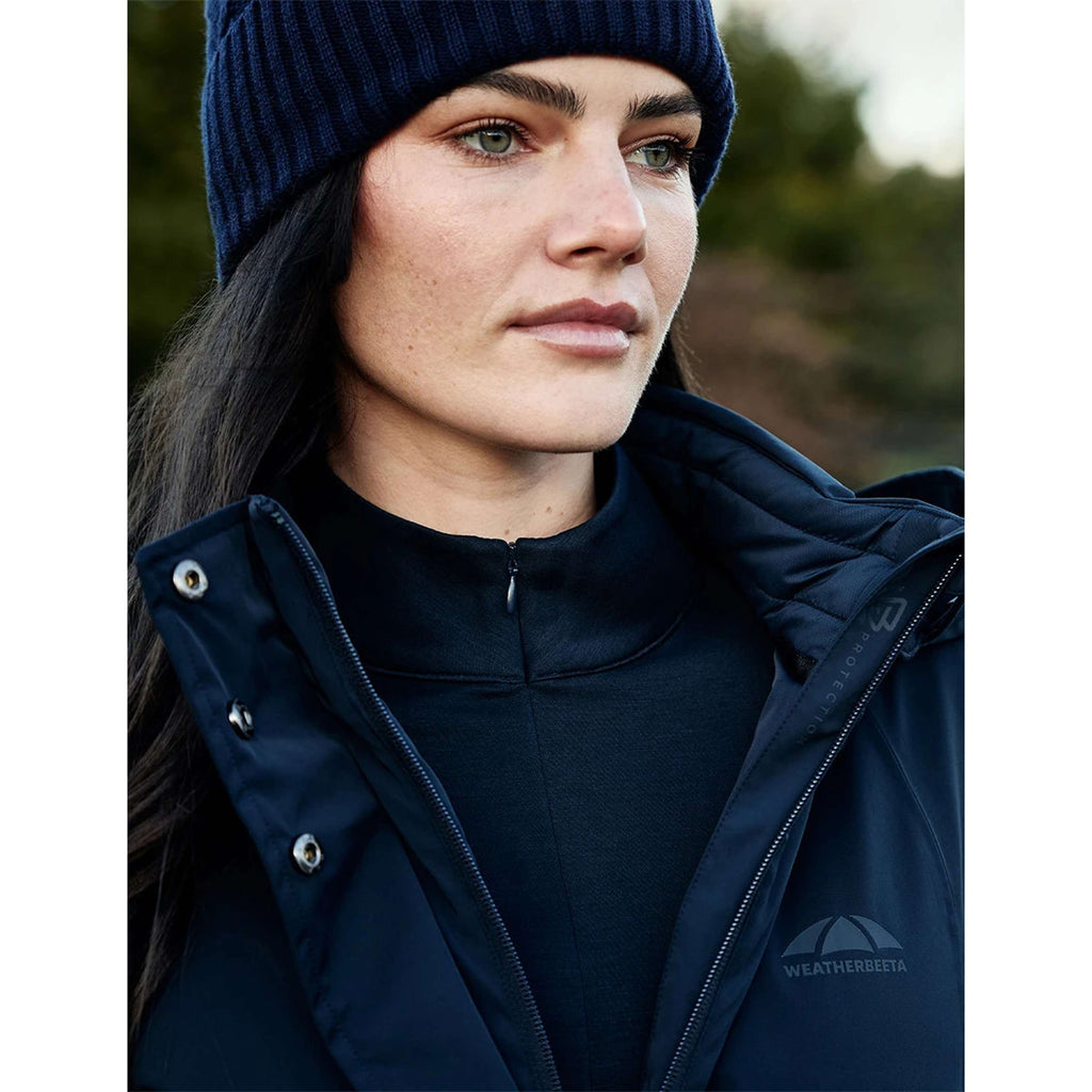 WeatherBeeta Jacke Protect Waterproof Insulated Navy