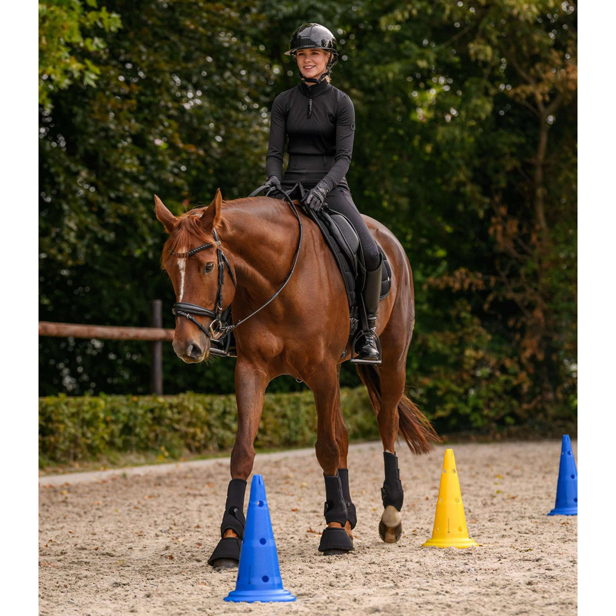 Waldhausen XL Pawns Set von 8 Blau/Gelb