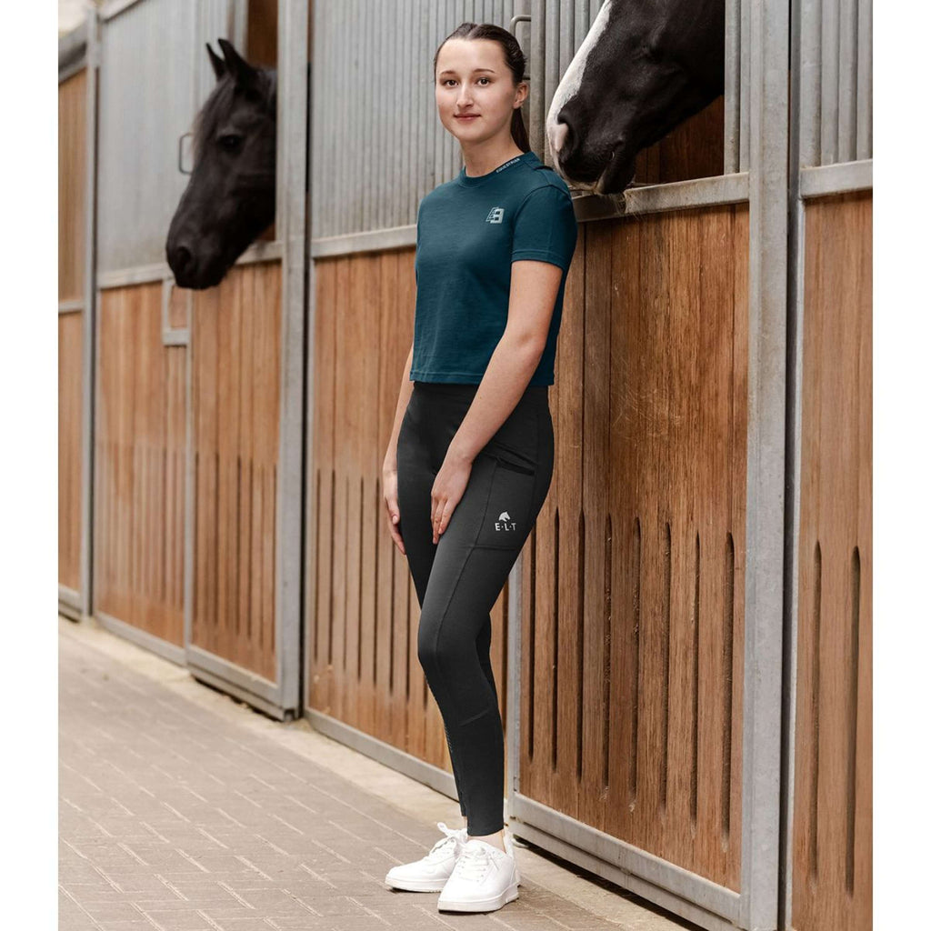ELT Reitleggings Ella Schwarz
