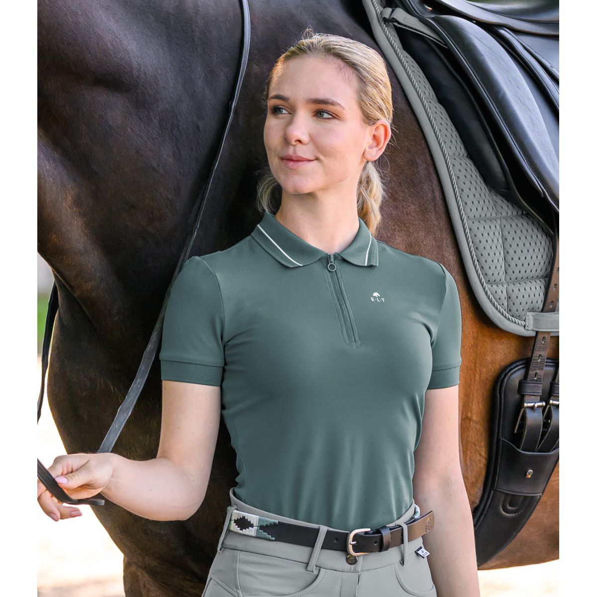 ELT Polo Prag Pine Green