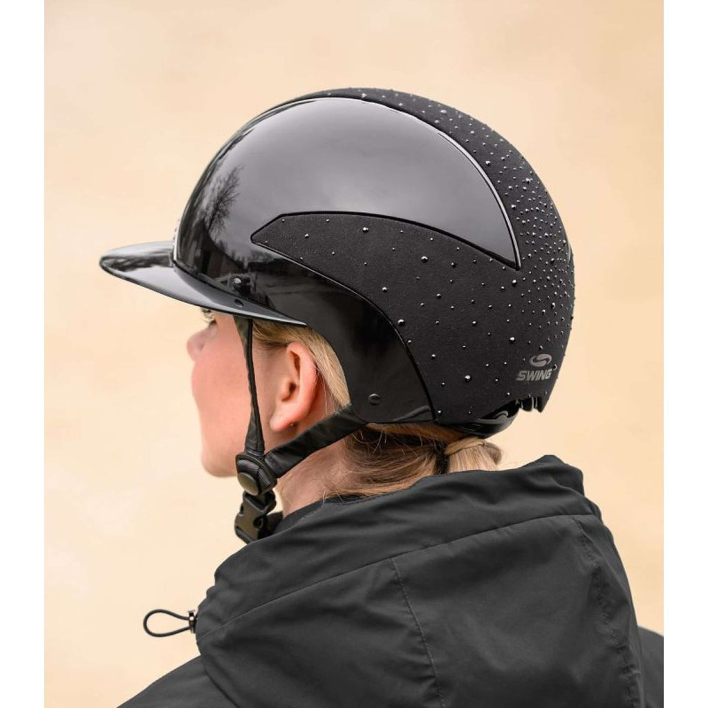 Waldhausen Reithelm Swing H24 Lady Spark Schwarz