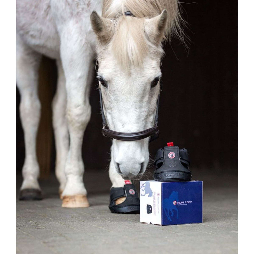Equine Fusion Hufschuh Trekking Schwarz