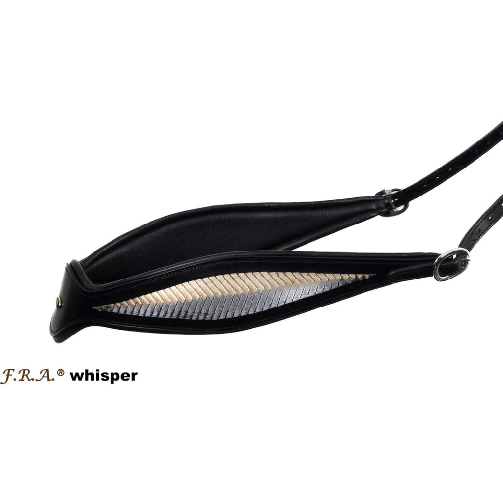 F.R.A. Gleichgewichtszügel Whisper Schwarz