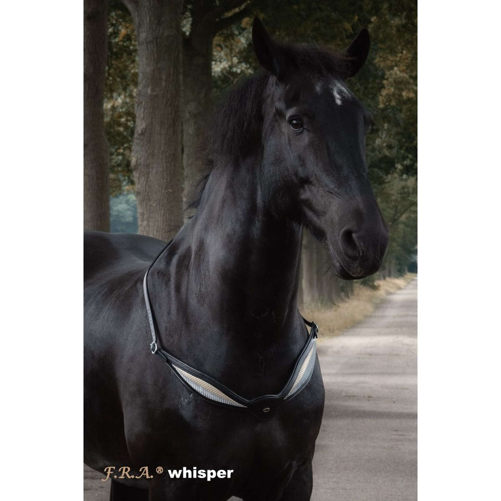 F.R.A. Gleichgewichtszügel Whisper Schwarz