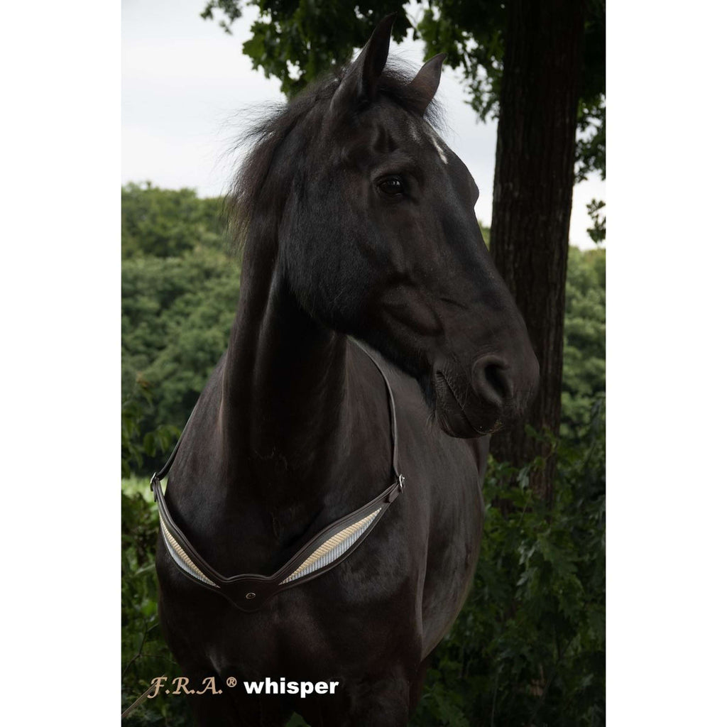 F.R.A. Gleichgewichtszügel Whisper Braun