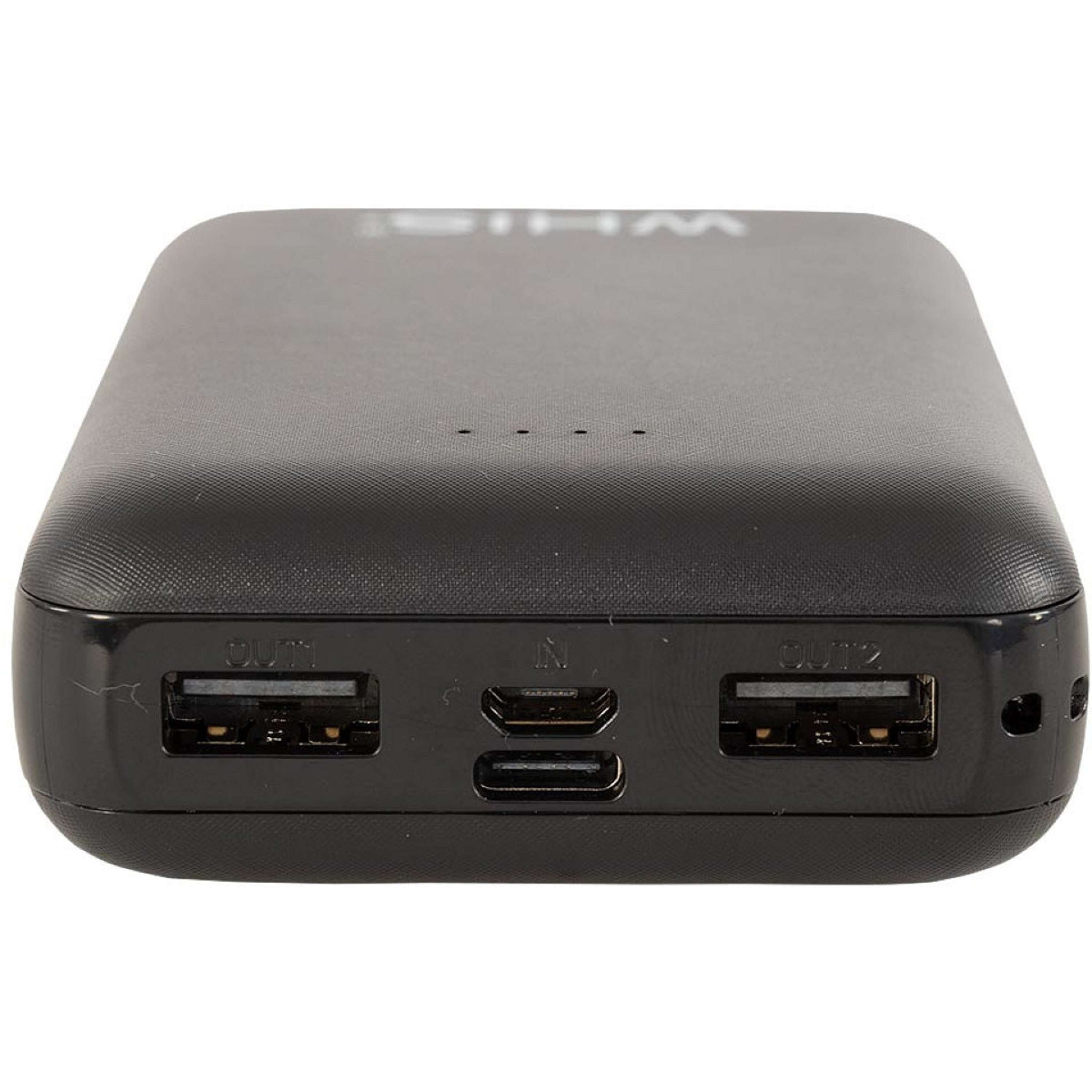 WHIS Powerbank Fast Charge Schwarz