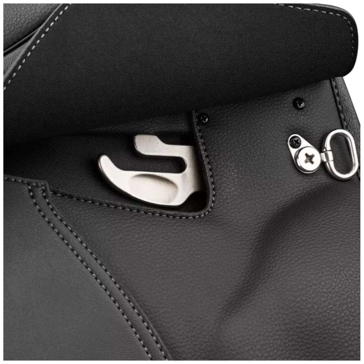 Wintec Dressursattel 500 Medium Hart Schwarz