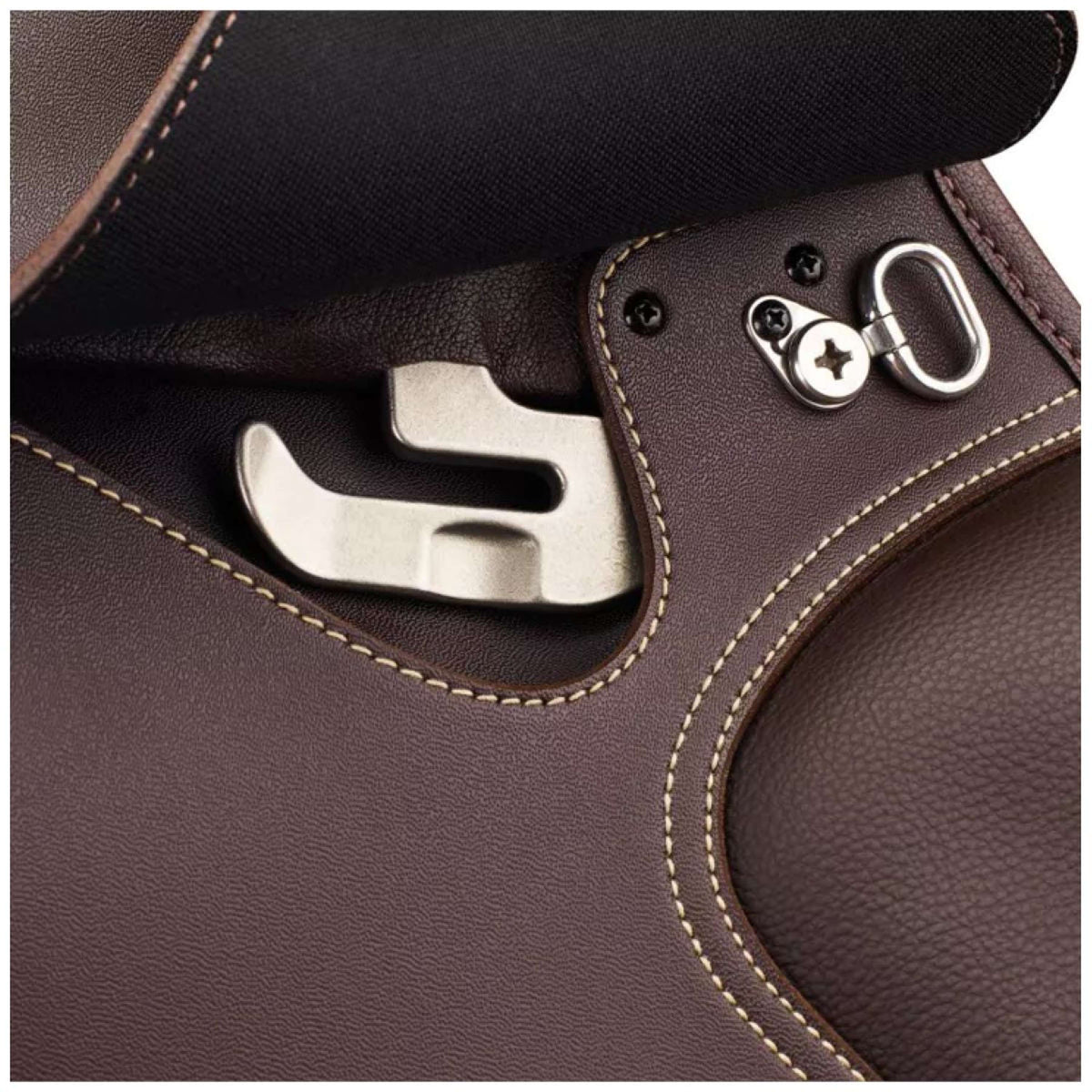 Wintec Springsattel 500 Jump Hart Braun