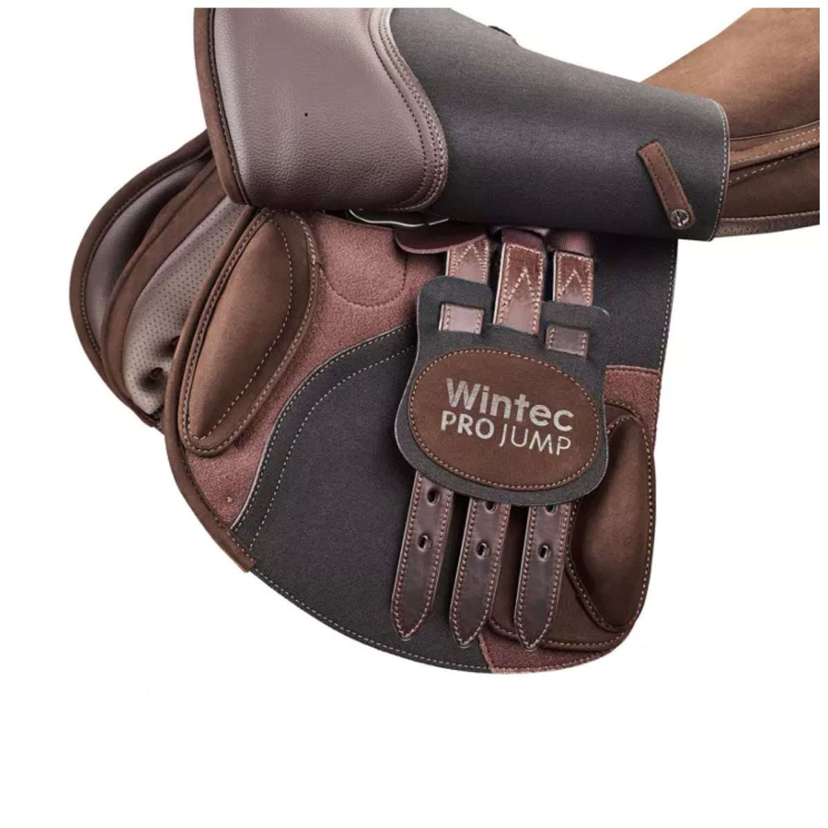 Wintec Springsattel Pro Jump Pony Hart Braun