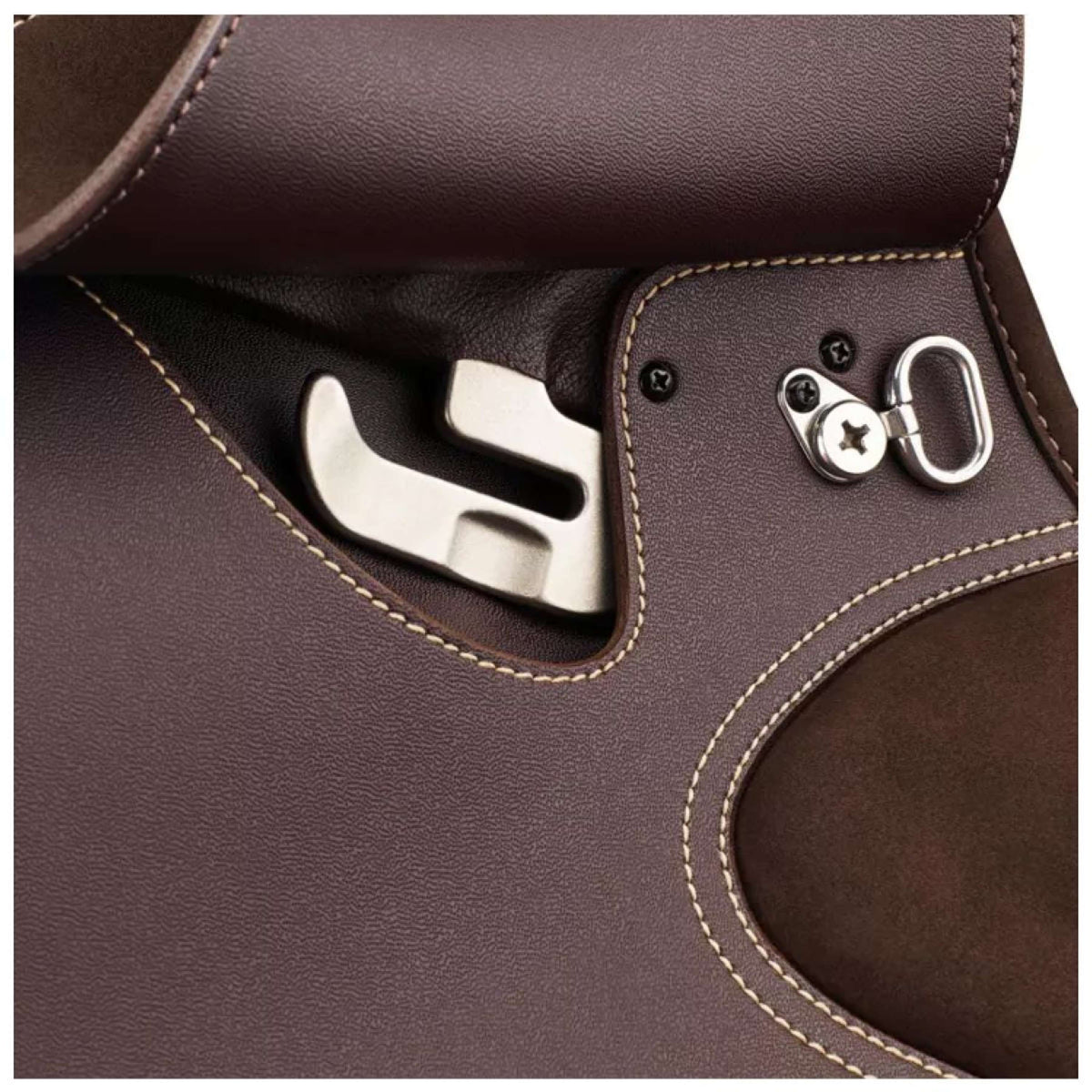 Wintec Springsattel Pro Jump Pony Hart Braun